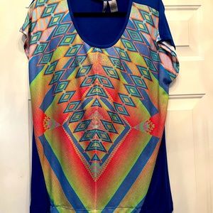 New Directions Tee with decorative front